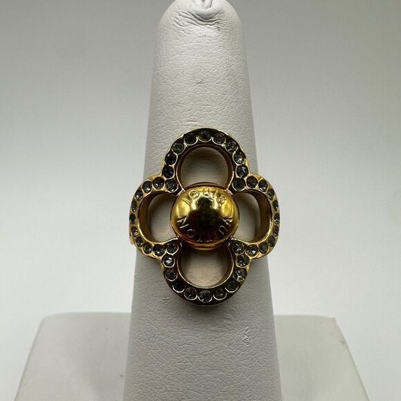 Authentic Louis Vuitton Berg Flower Power Ring with dust bag! - Picture 10 of 14
